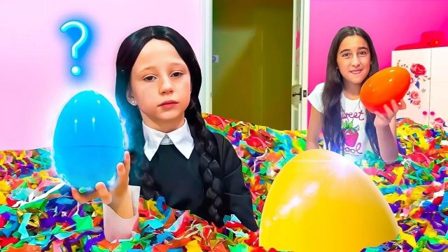 Пасхальный челлендж Насти и её подруг