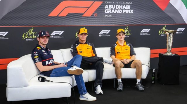 Пресс-конференция пилотов FIA, группа 2 - Абу-Даби (rus_нейросеть)