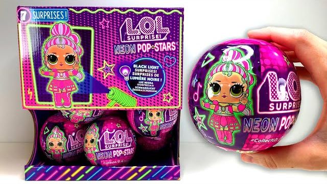LOL Surprise NEON Pop Stars - НЕОНОВЫЕ Звезды Куклы РАСПАКОВКА (новое видео)