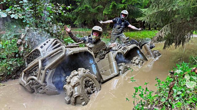 АДСКИЙ ОФФРОАД НА ЛИТРОВЫХ КВАДРОЦИКЛАХ