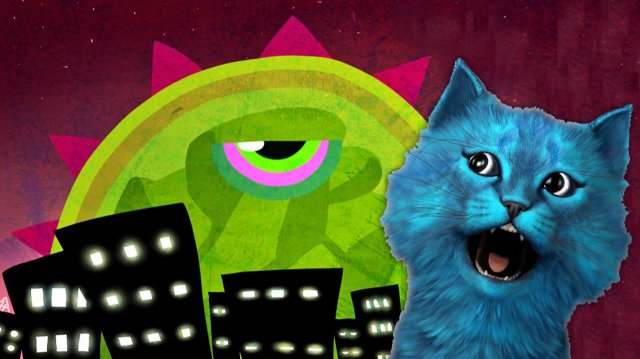 ХИЩНЫЙ СЛИЗЕНЬ УНИЧТОЖАЕТ ВСЁ В ГОРОДЕ #3 Игра про слизь КОТЁНОК ЛАЙК Mutant Blobs Attack