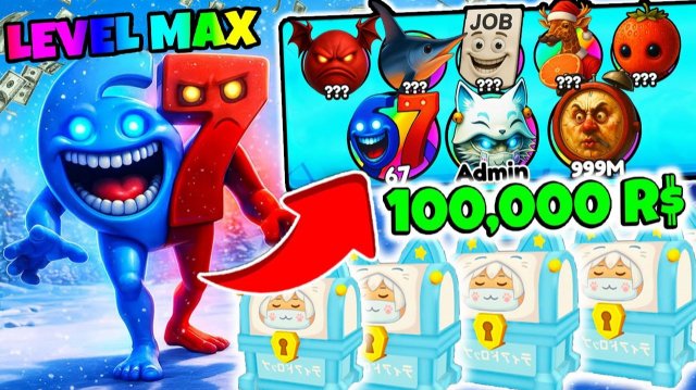 ВСЕ ЭВОЛЮЦИИ НОВОГОДНЕГО ОБНОВЛЕНИЯ + АДМИНСКАЯ И СЕКРЕТКА 67 ЗА РОБУКСЫ В ROBLOX Brainrot Evolution