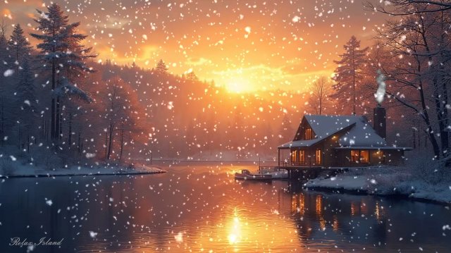 ❄️ ОЧЕНЬ КРАСИВАЯ УСПОКАИВАЮЩАЯ МУЗЫКА ДЛЯ СНА 🎵 МЕДИТАТИВНАЯ РАССЛАБЛЯЮЩАЯ МУЗЫКА ДЛЯ ДУШИ ЗИМОЙ