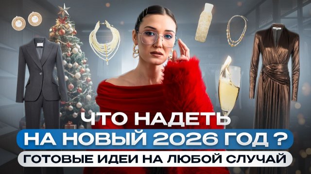 В чем встретить Новый 2026 год? 20+ идей на любой случай