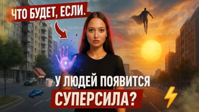 Что будет ЕСЛИ у людей появится СУПЕРСИЛА?