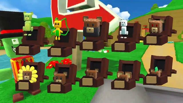 Открываю Лут боксы на 2000 в Super Bear adventure