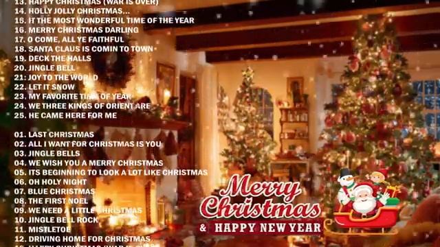 НОВОГОДНИЕ ПЕСНИ НА АНГЛИЙСКОМ ЯЗЫКЕ СЛУШАТЬ ОНЛАЙН