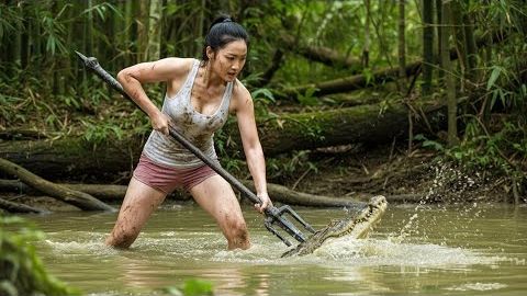 В тот момент, когда я упала в болото и встретилась взглядом со смертоносным крокодилом