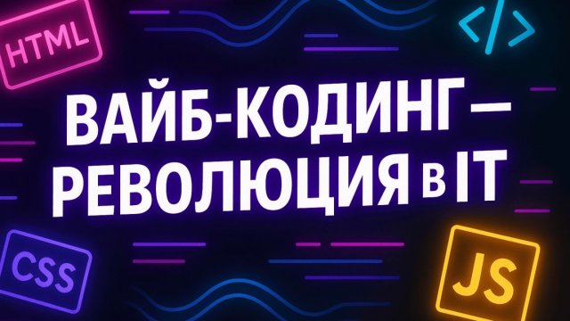 ВАЙБ-КОДИНГ — навык, который заменит половину IT-специалистов?