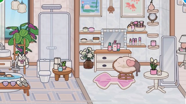 Дом подростка Белла, в розовом стиле