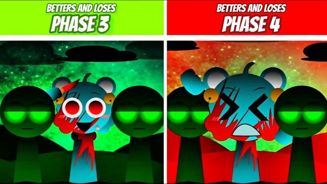 SPRUNKI BETTERS & LOSES: PHASE 3 🎧🔥 VS PHASE 4 💥⚔️ — БИТВА ВСЕЛЕННЫХ 🌑🎶💥🎧🔥💥🎶🔥👑