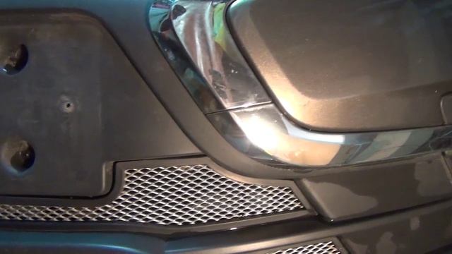 LADA GRANTA FL Зимняя защита радиатора нижняя на бампер