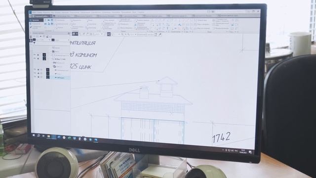 Дымоход совместно с вентиляцией. Вариант исполнения.