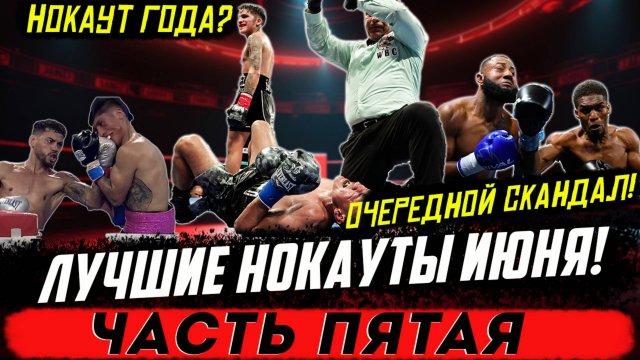Бокс. ЛУЧШИЕ НОКАУТЫ. Июнь 2024 года, часть пятая