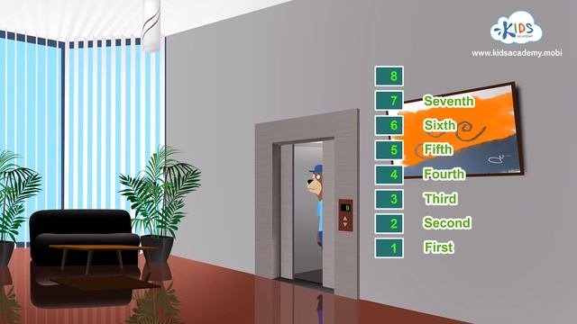 Ordinal Numbers 1-20 for Kids | Preschool & Kindergarten Math | Kids Academy