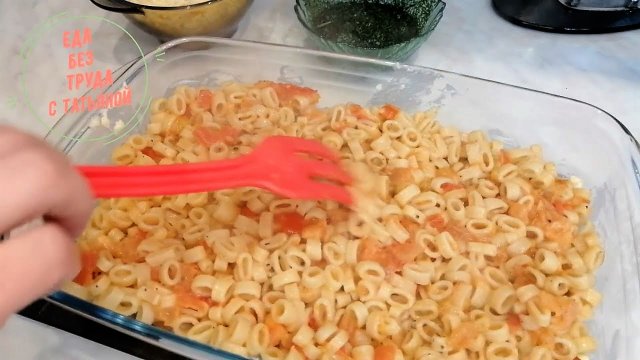 Макароны с сыром запеченные в духовке. Как приготовить запеканку из макарон. Еда Без Труда