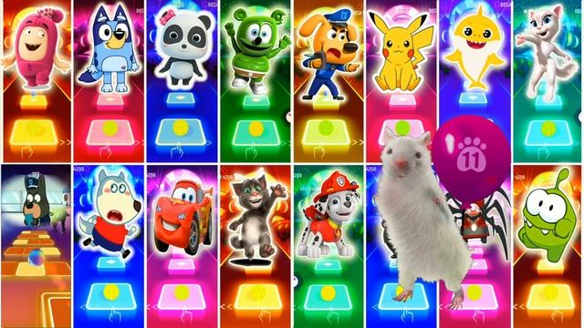 Oddbods Bubbles All Video Megamix ? Baby Shark Friends ? Cocomelon ? Bluey Bingo ? Who Will Win?