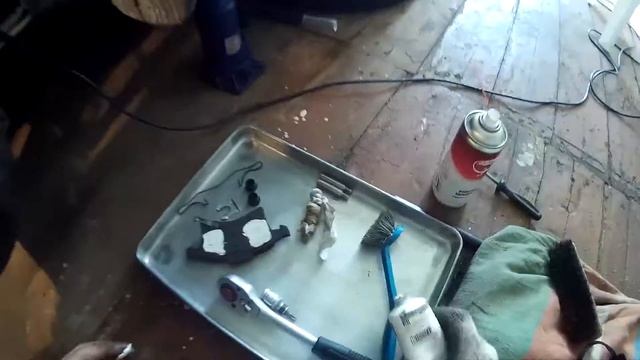 Замена направляющих суппортов Opel Astra H