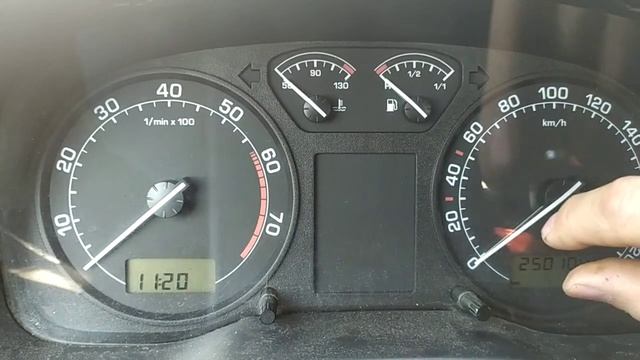 Сброс сервиса на Шкода Октавия тур без подключения компьютера!