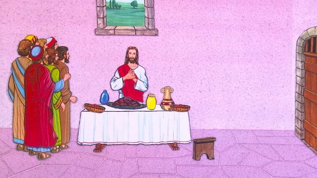 "Вознесение Иисуса" // видеоурок для детей 2-4 лет