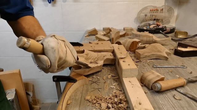 дракон из дерева [часть 1] dragon made of wood | wood carving