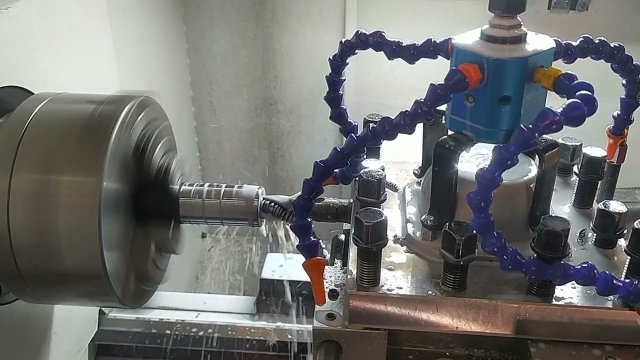Токарная обработка внутренней поверхности на ЧПУ станке GSK980