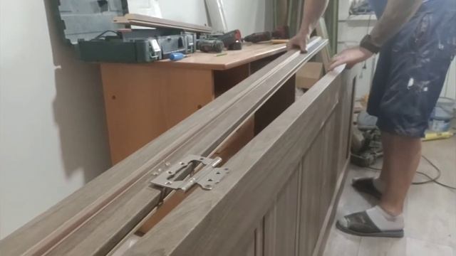 Установка межкомнатной двери.