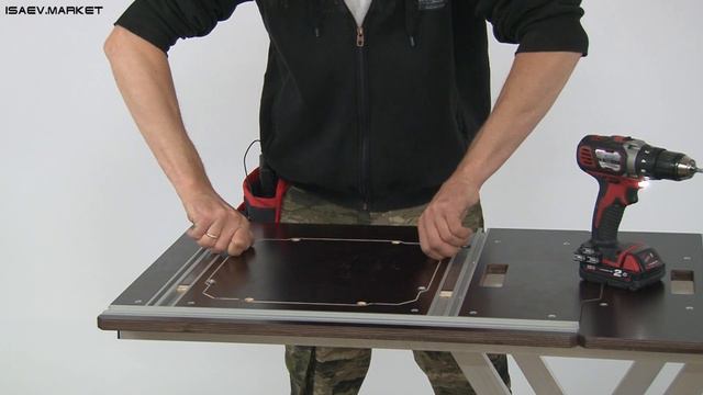 Верстак PROfessional version 2 PRO 2 550 с продольным т треком от Михаила Исаева