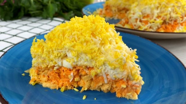 САЛАТ,который ешь и не можешь остановиться! Объедение! Французский Салат
