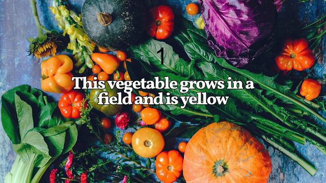 Vegetables guessing game in English for kids | Fun ESL Guessing Quiz & Activities