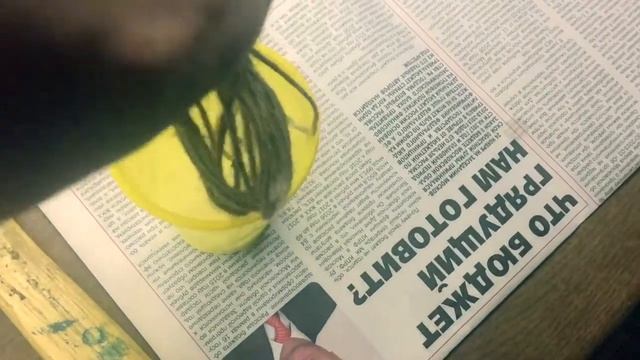 Елочная игрушка своими руками