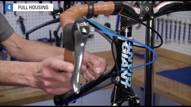 Как подобрать и установить оплетку троса переключения передач в велосипеде | (ParkTool на русском)