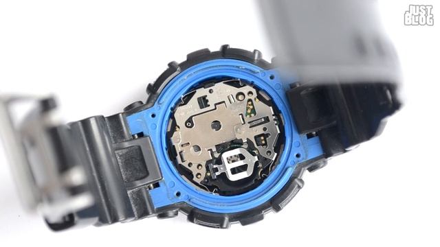 Как заменить батарейку в часах Casio G-Shock GA-100 change replacement battery