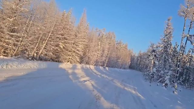 Первый рейс ! Зимник ! Усть-Кут Чаянда !!!
