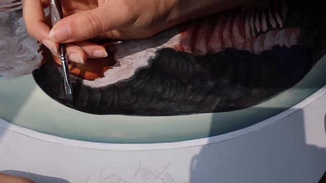 painting howl's moving castle but make it preraphaelite