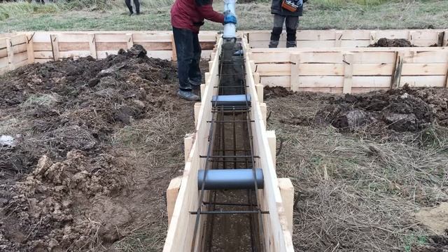 Заливаем Фундамент под дом 8/8