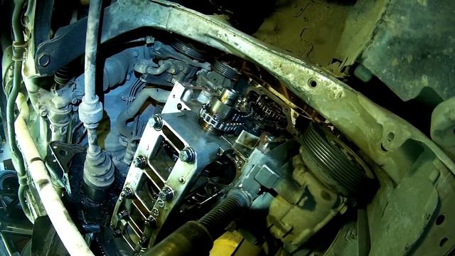 Замена Цепи (Комплект ГРМ) Nissan 199х-200х годов.