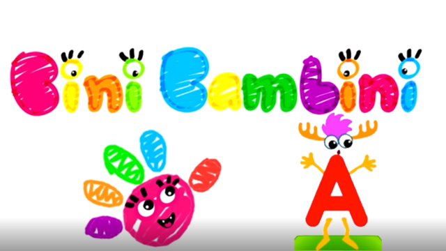Учим буквы и слоги с игрой BiniBambini. Буква "А"