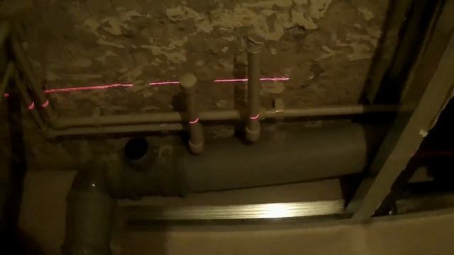 Установка инсталляции Grohe с монтажом и подключением всех труб в фальшстене из гипсокартона.