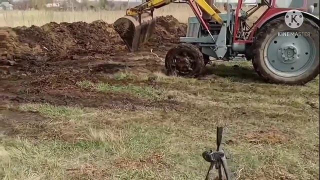 Как Т-40 АМ с куном проводит обычно рабочий день?
