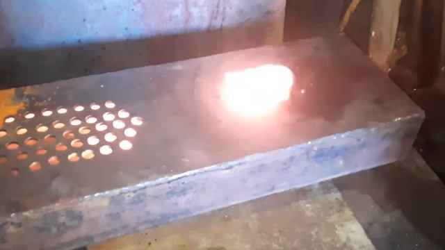 Горелка на отработке