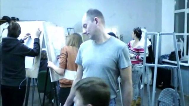 Строгановка, занятия по рисунку.