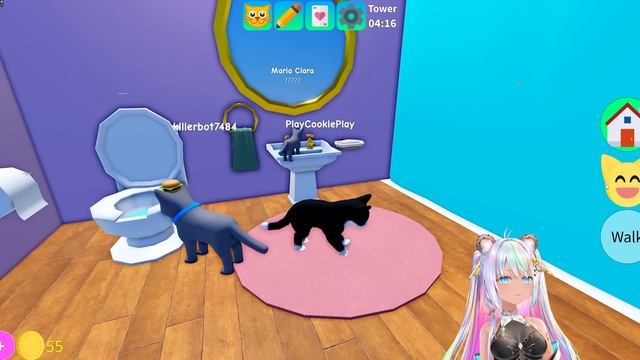 Kitten Family Cat Party
