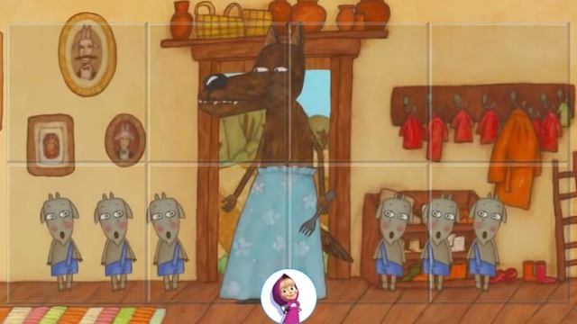 Машины Сказки Волк и семеро козлят - GamePlay