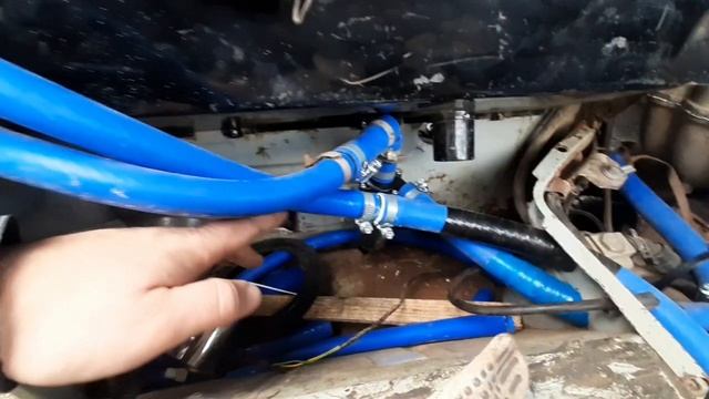 Установил печь салона на УАЗ буханку