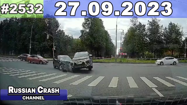 ДТП. Подборка на видеорегистратор за 27.09.2023 Сентябрь 2023