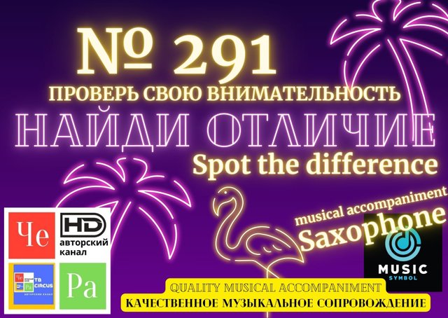 "Найди отличие" / "Spot the Difference" _ выпуск № 291