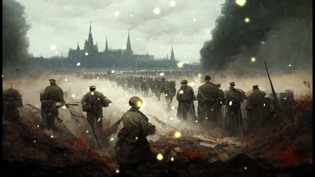 Nachts steht Hunger starr in unserm Traum / German Soldier Song - Piano and Strings