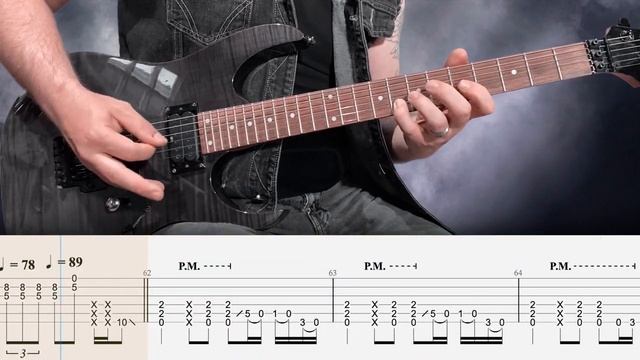 Sad But True - Metallica (Табулатура) Guitar Tutorial TABS