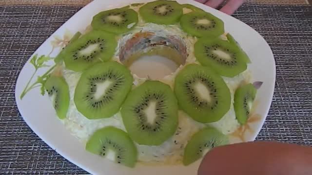 РОСКОШНЫЙ САЛАТ ИЗУМРУДНЫЙ. НОВОГОДНЕЕ МЕНЮ